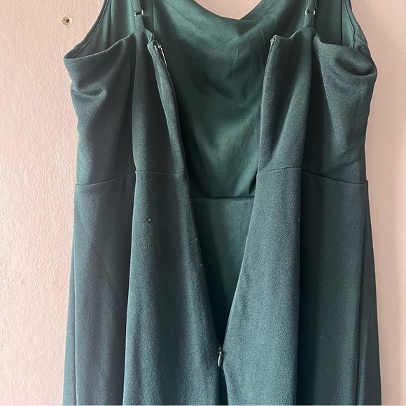 Birdy Grey Emerald Ash Crepe Dress Size Medium - Picture 5 of 7
